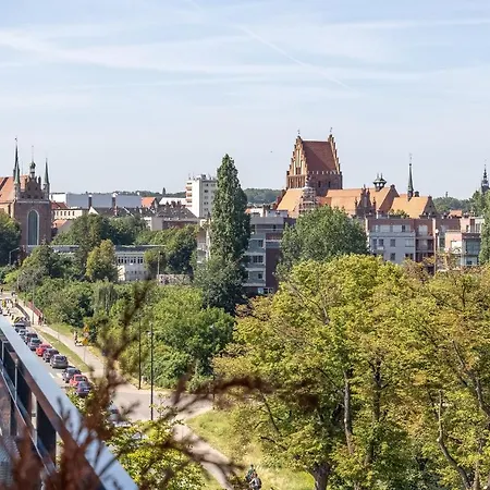 公寓 Centrum Blisko Starego Miasta Z Widokiem Na Rzeke *